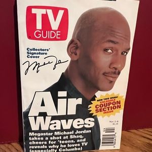 1996 Michael Jordan TV guide